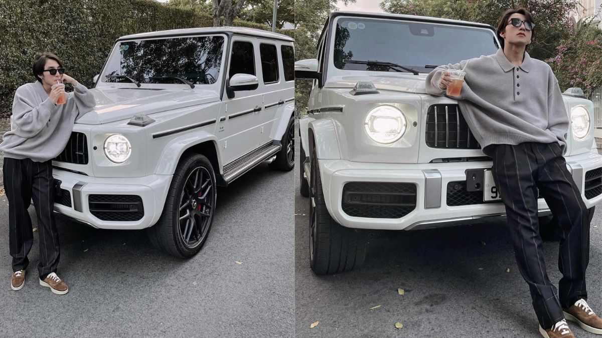 Tạo dáng chụp ảnh với ô tô, với mũi ô tô cực chất