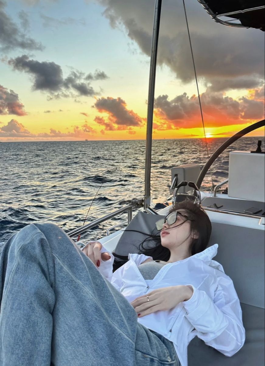 Du thuyền sang chảnh cho bức ảnh thêm thần thái