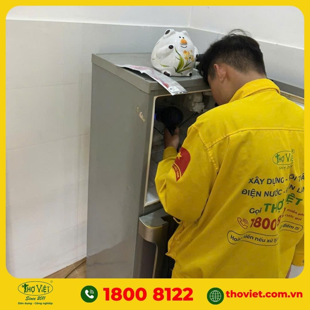 Cách xử lý khi tecmic tủ lạnh bị hỏng 