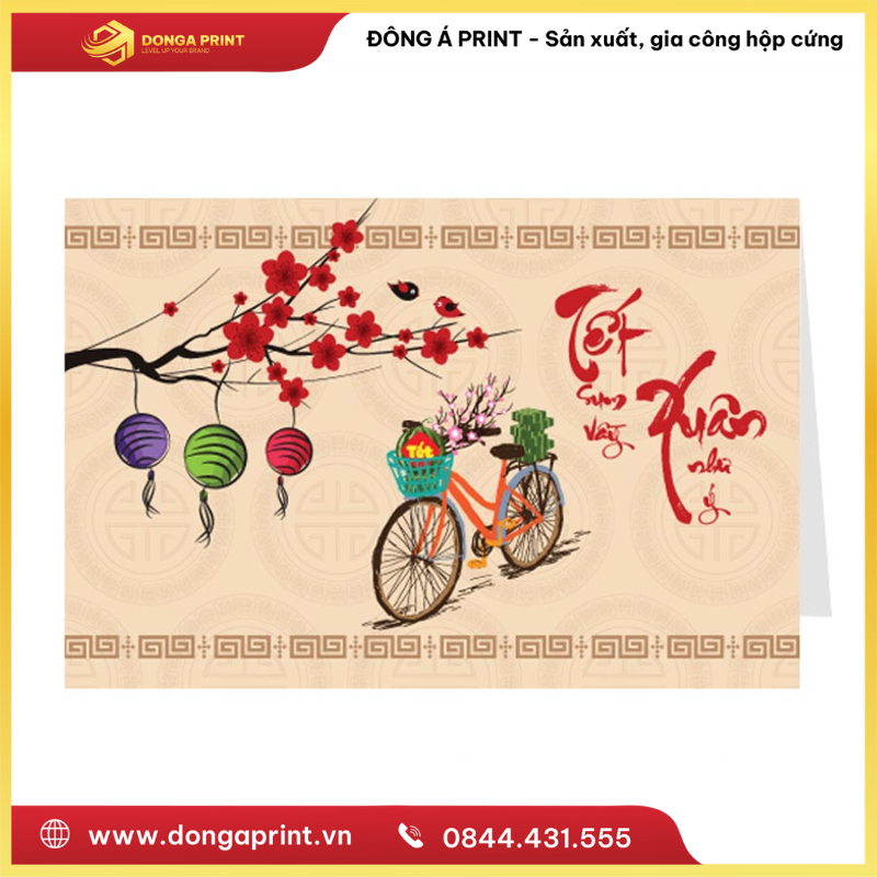 in thiệp tết