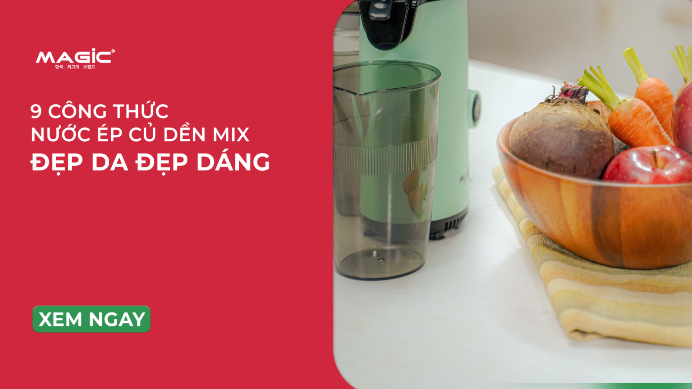 9 Công Thức Nước Ép Củ Dền Mix Dễ Uống Đẹp Da Đẹp Dáng