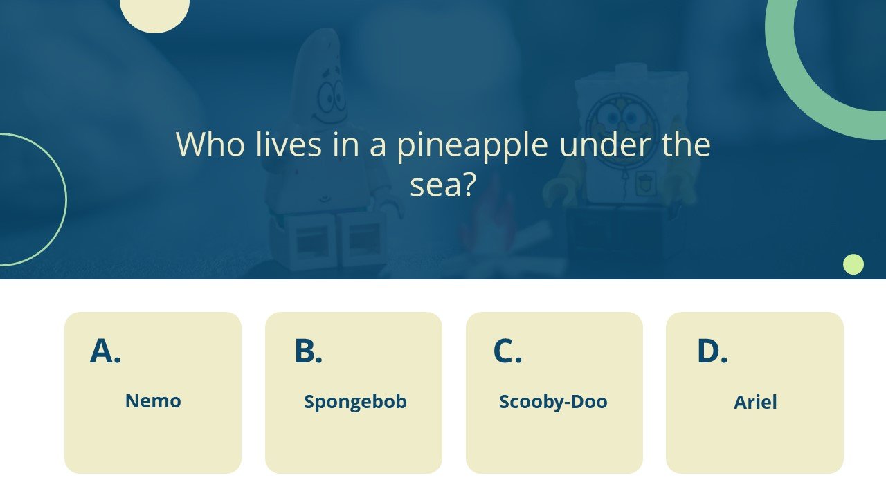 Mẫu Powerpoint trò chơi trắc nghiệm sinh học