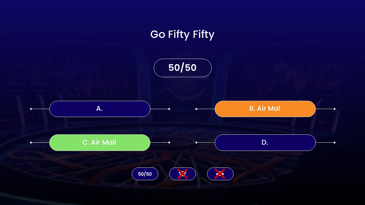 Mẫu Powerpoint trò chơi trắc nghiệm cá nhân