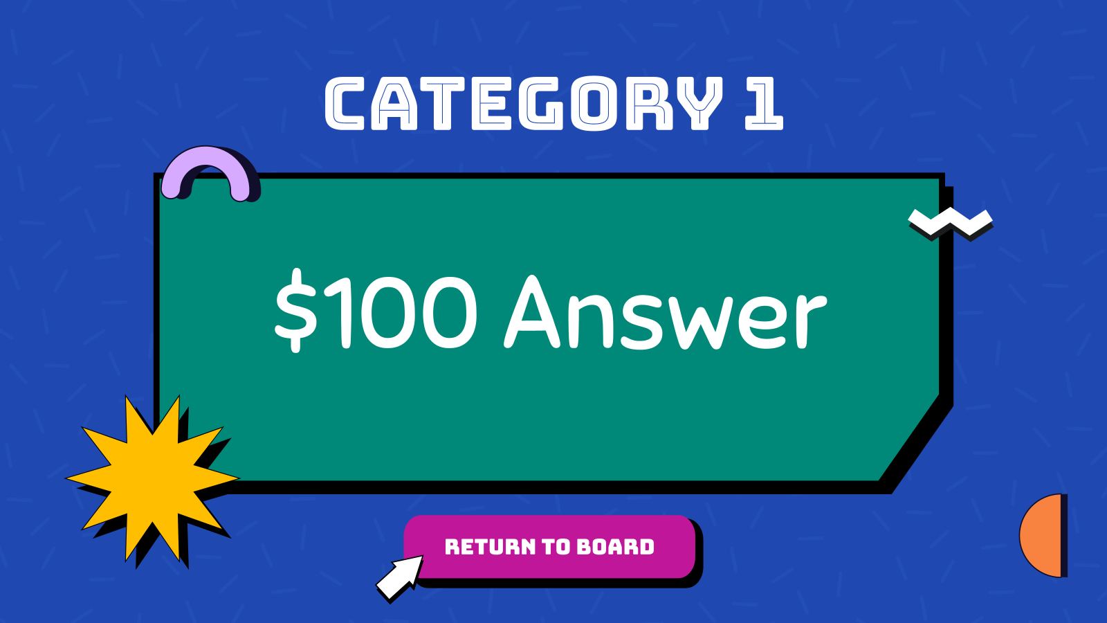 Mẫu Powerpoint trò chơi chương trình phổ thông