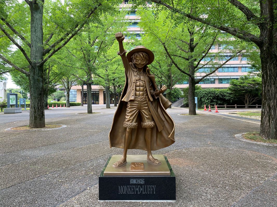 Đến Kumamoto “săn” tượng các nhân vật One Piece