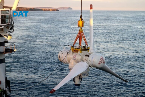 Dự án MeyGen Scotland phát triển năng lượng thủy triều cung cấp điện tái tạo ổn định