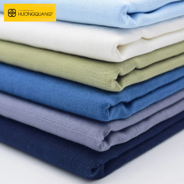 Cách nhận biết vải sợi thiên nhiên qua cách thử bằng nước