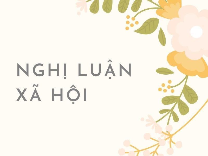Nghị luận xã hội
