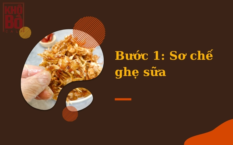 Cách làm ghẹ sữa chiên giòn