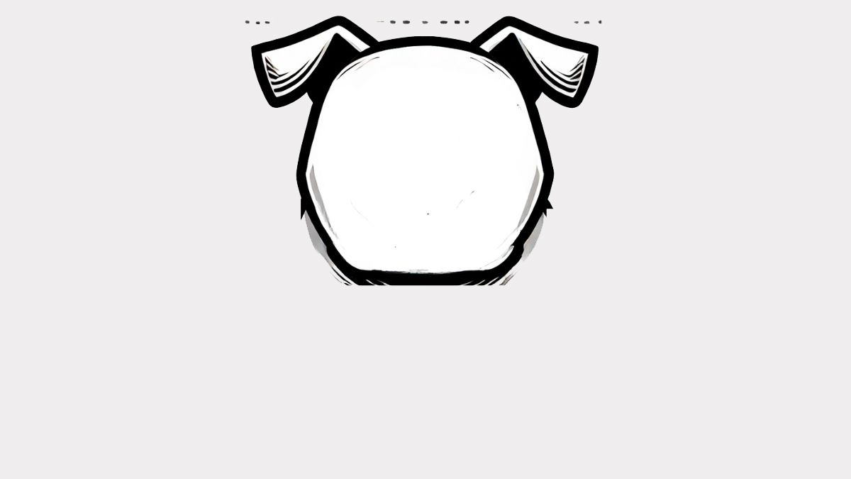 Hướng dẫn vẽ con chó bull hung dữ bước 1