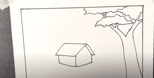 Vẽ ngôi nhà một