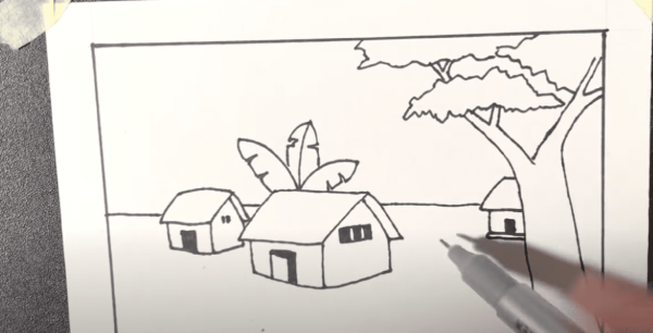 Vẽ ngôi nhà thứ ba