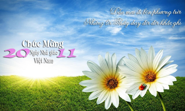 Ai cũng bảo nghề giáo viên cao quý/Nhàn hạ, thanh cao... em cũng thấy tự hào/Hai bốn tuổi, chưa một lần làm mẹ/Mà em có cả thảy cả đàn con