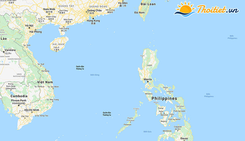 vị trí địa lý của Việt Nam