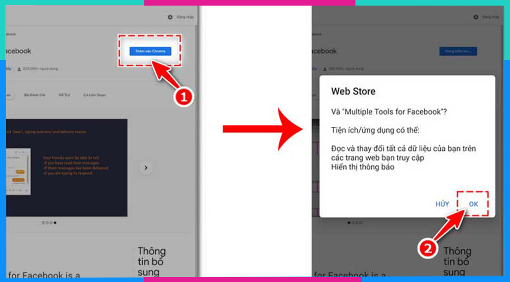 Cách hủy kết bạn trên Facebook bằng Multiple Tools for Facebook b4