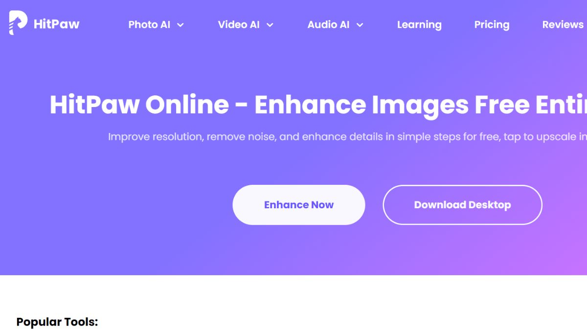 Cách xóa logo trên video online với HitPaw, bước 1