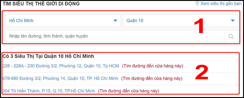 Tick vào ô trống rồi nhấn TIẾP THEO