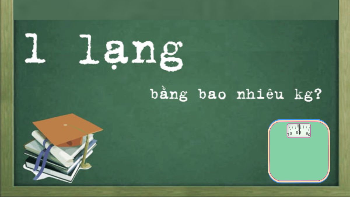 1 lạng bằng bao nhiêu kg