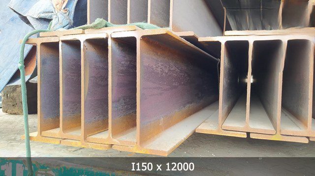 Thép hình I 150 x 75 x 5 x 7 x 12m