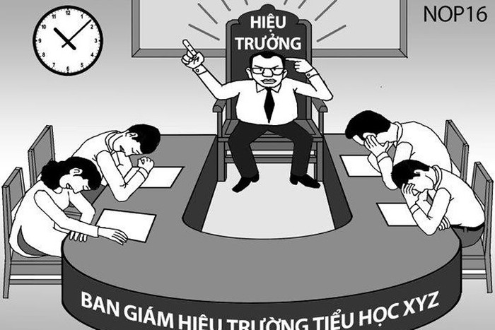 Ban giám hiệu có hồ sơ cá nhân hay không, ai dám kiểm tra? ảnh 2
