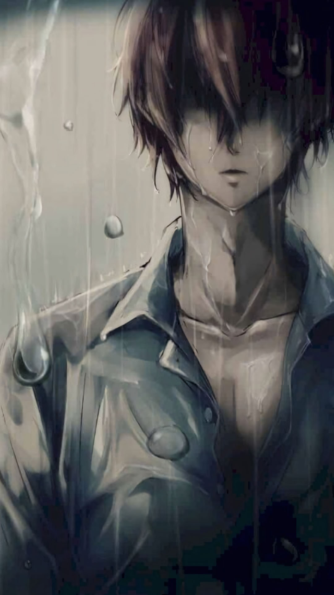 anh anime nam buon khoc duoi mua 1920px 1080px full hd 10