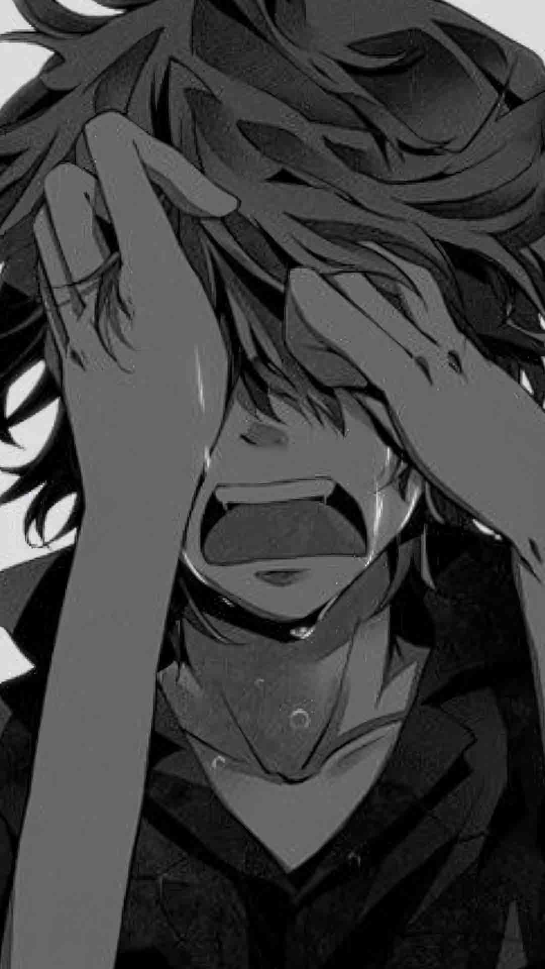 anh anime nam buon khoc duoi mua 1920px 1080px full hd 6