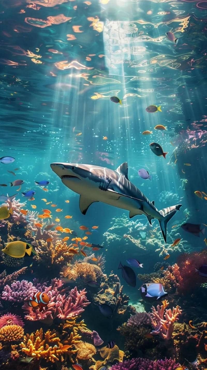 Hình ảnh cá mập cute, ngầu và đẹp mắt