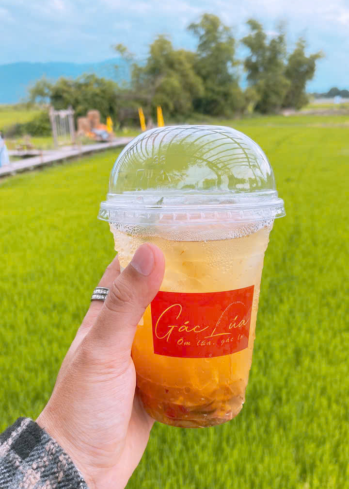Gác Lúa Coffee - Quán cà phê view đồng lúa siêu chill ở Diên Khánh, Khánh Hòa