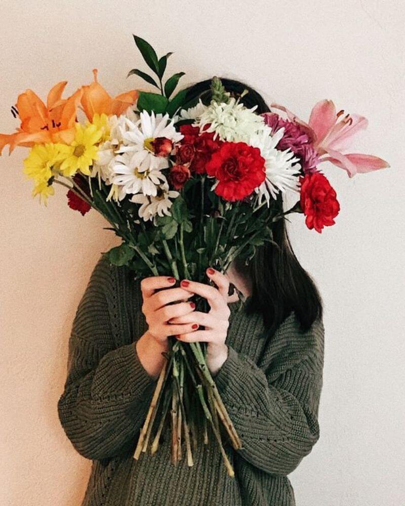 Avatar ảnh girl che mặt ngầu