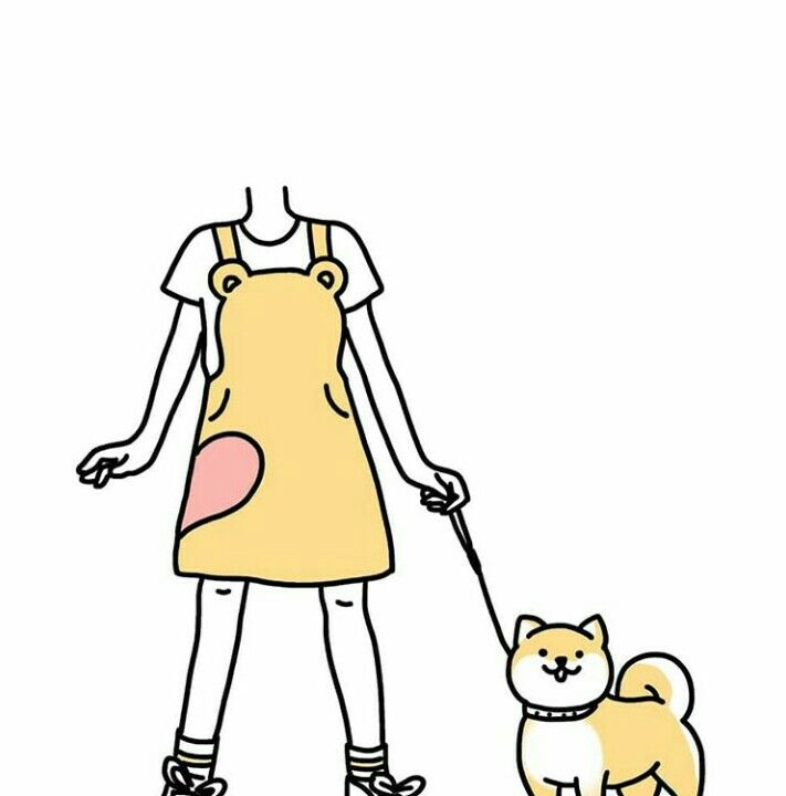 Hình ảnh ghép mặt 1 người bên Shiba Inu cute