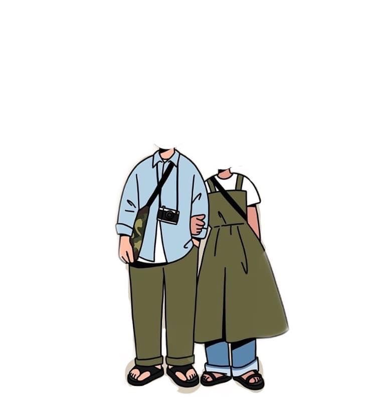 Tổng hợp ảnh Chibi ghép mặt đẹp bằng PicsArt - Công thức Màu | Nhiếp ảnh cuối cấp, Đang yêu, Hình các cặp đôi