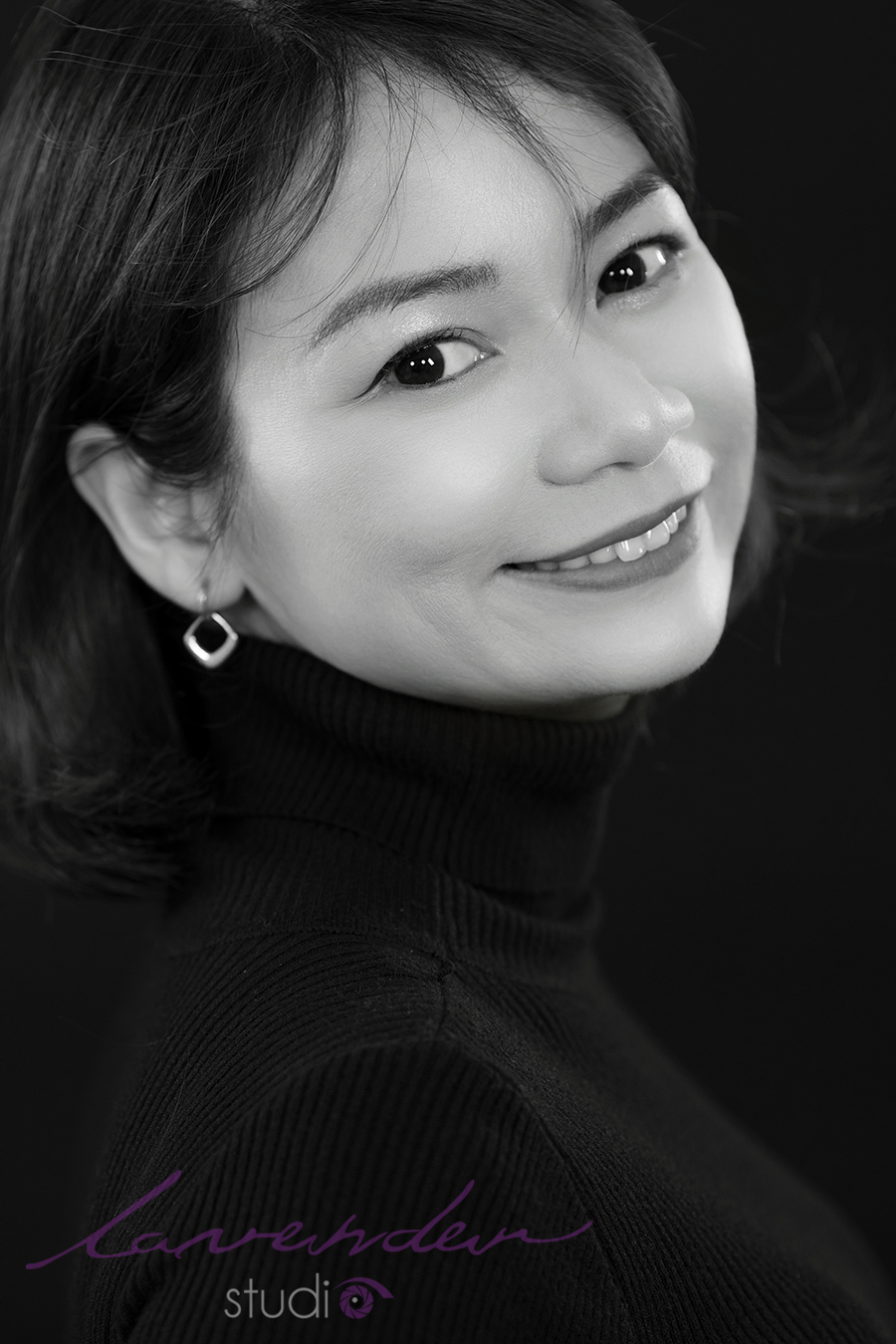 Giá gói chụp hình chân dung đen trắng tại Lavender studio