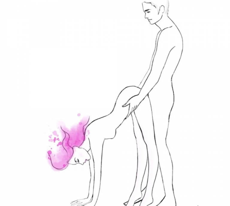 tư thế quan hệ Doggy kiểu đứng