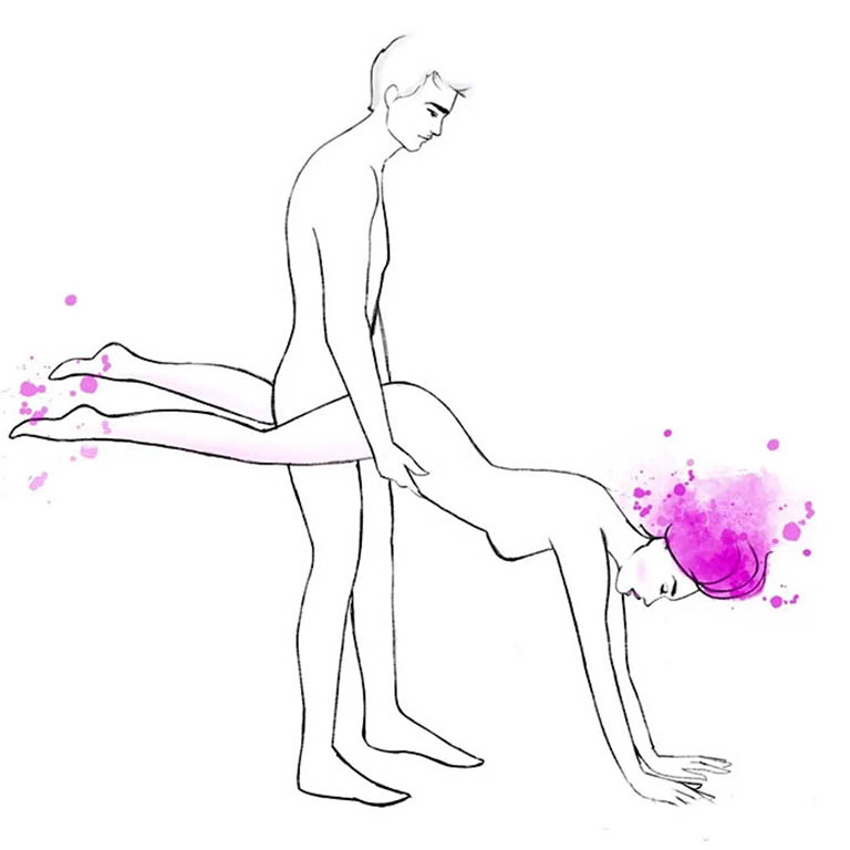 tư thế yêu La Hán đẩy xe bò