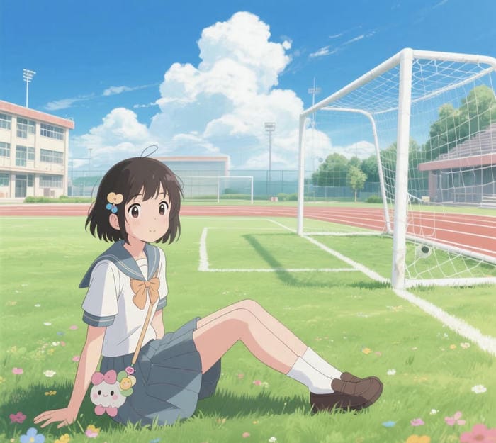 hình mô tả anime nhóm học sinh