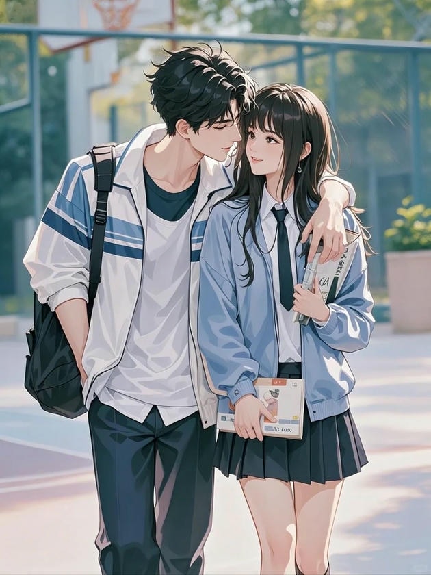 anime học đường cặp đôi cực yêu