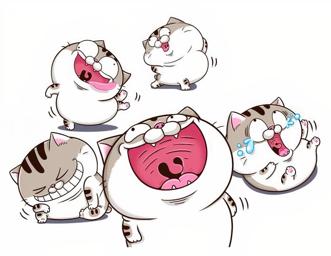 Hình mèo chibi mập dễ thương nhất