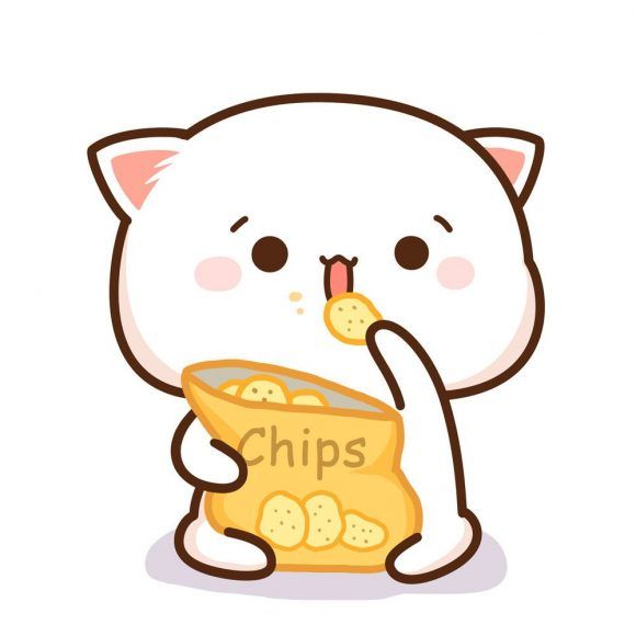 Mèo chibi mập cute siêu đẹp