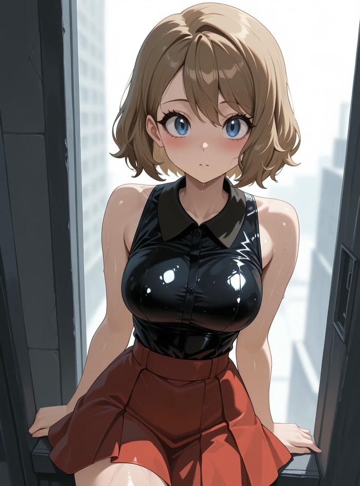 Hình ảnh gái anime to tròn nhìn rất thu hút