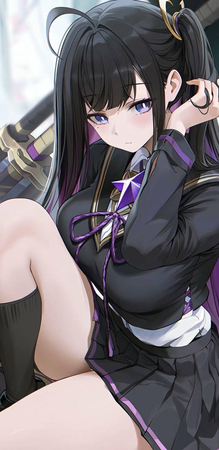 anime girl đáng yêu to tròn