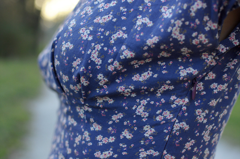 Anna Dress By Hand London with half circle skirt