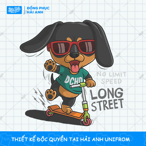 Mẫu Hình In Động Vật No Limit Speed - Long Street