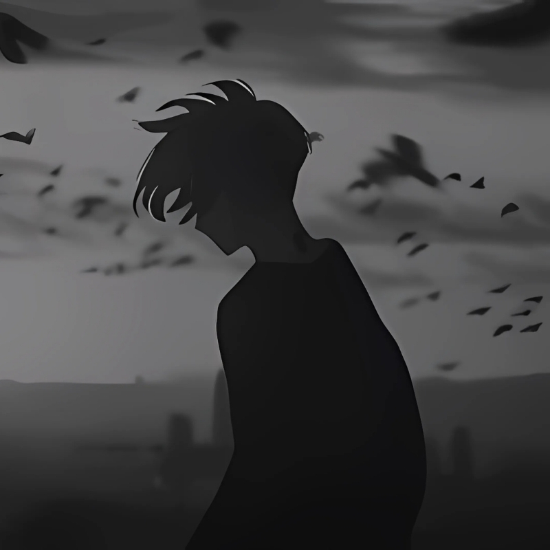 Avatar đen phong cách