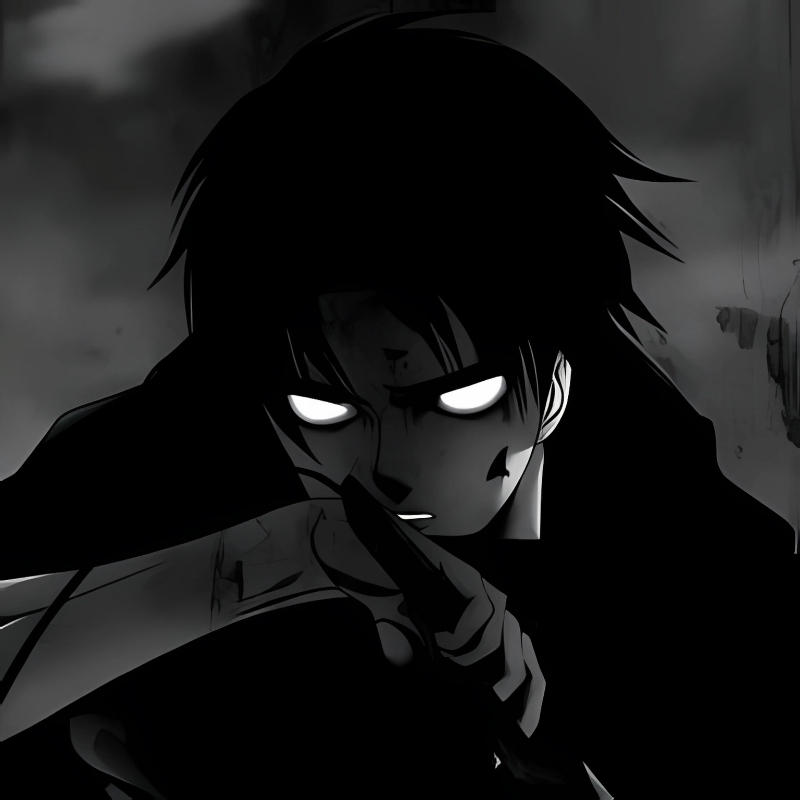 Ảnh đại diện độc lạ đen