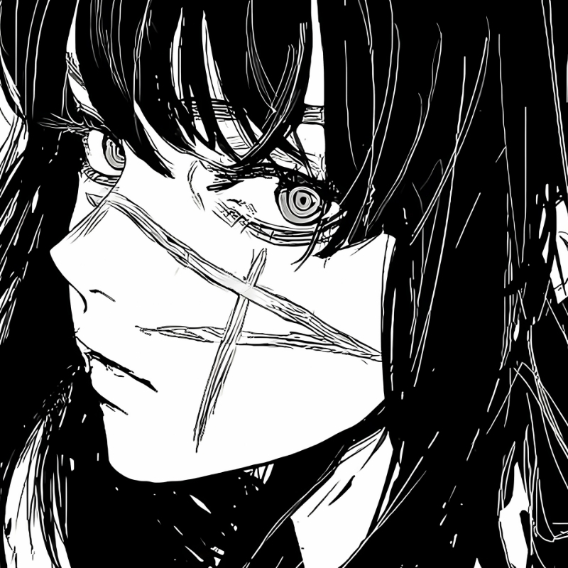 Avatar đen anime cực đẹp