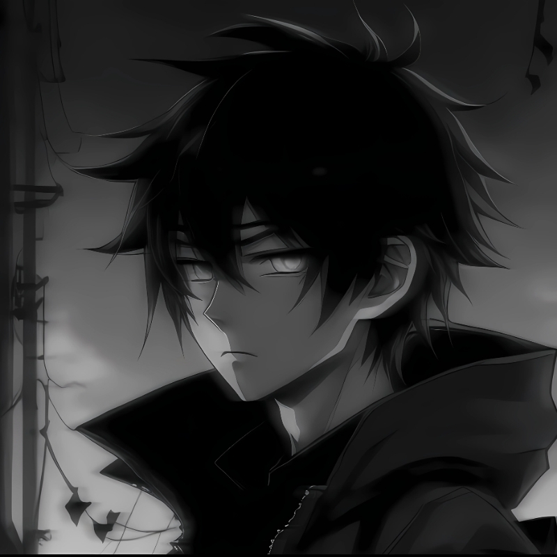 Avatar đen cô đơn