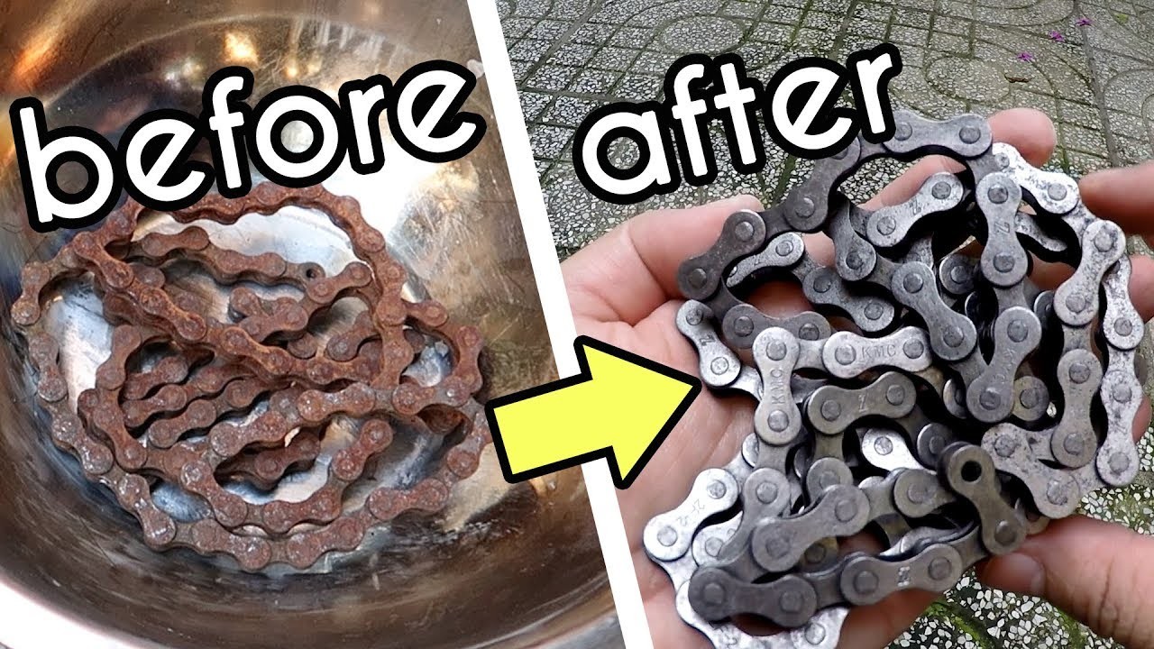 HCl giúp tẩy gỉ sét hiệu quả