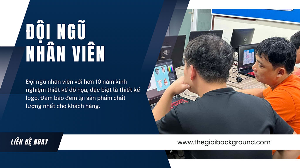 đội ngũ nhân viên thiết kế