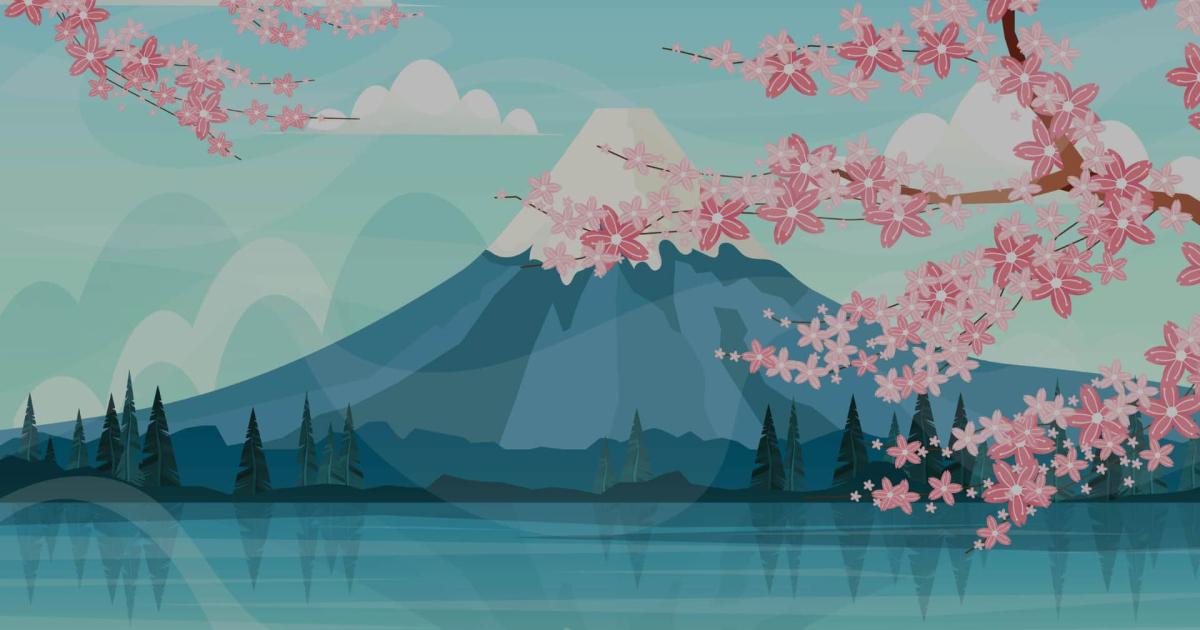 mẫu Powerpoint Nhật Bản 6