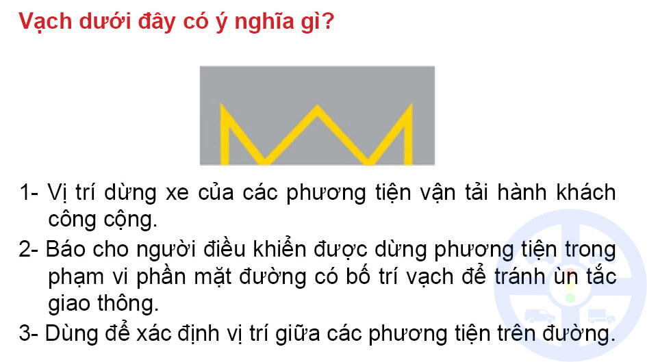 Vạch dưới đây có ý nghĩa gì?
